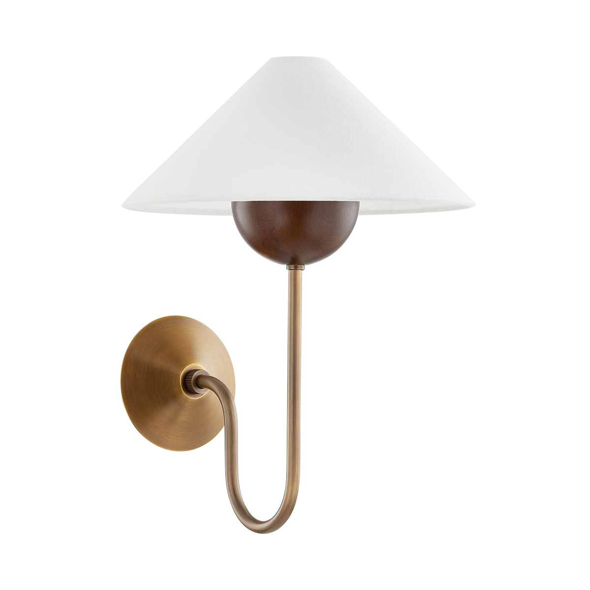 Evan Wall Sconce - Patina Brass | shipping 12/13/2025