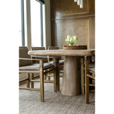 Jean Stoffer x Loloi Cornwall Mocha / Natural Rug  (Lifestyle View)