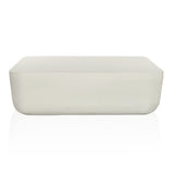 Basil Square Outdoor Coffee Table - Matte White