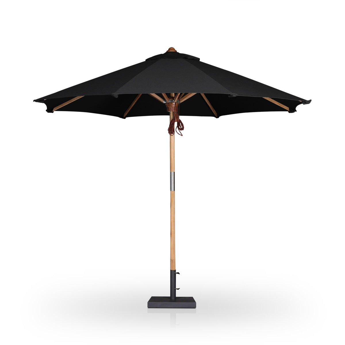 Baska Arashi Black Outdoor Round Umbrella | shipping 09/22/2025