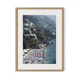Beach In Positano by Slim Aarons - White Oak