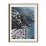 Beach In Positano by Slim Aarons - White Oak