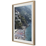 Beach In Positano by Slim Aarons - White Oak