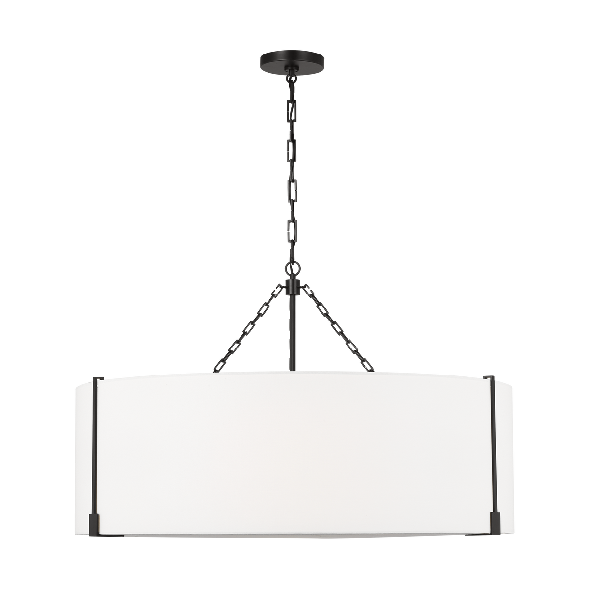 Bergen Extra Large Hanging Shade Aged Iron | shipping 08/29/2025