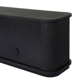 Berlin Media Console - Black Linen