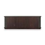 Berlin Media Console - Dark Green Lacquered Linen