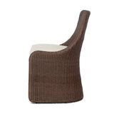 Blaire Outdoor Dining Chair - Tanned Weave - Vergo Cream