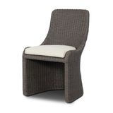 Blaire Outdoor Dining Chair - Vintage Taupe - Vergo Cream