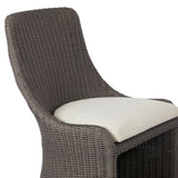 Blaire Outdoor Dining Chair - Vintage Taupe - Vergo Cream
