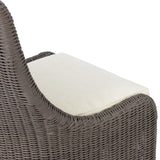 Blaire Outdoor Dining Chair - Vintage Taupe - Vergo Cream