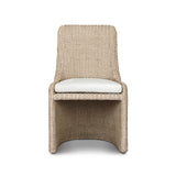 Blaire Outdoor Dining Chair - Vintage White - Arashi Salt | shipping 08/07/2026