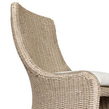 Blaire Outdoor Dining Chair - Vintage White - Arashi Salt | shipping 08/07/2026
