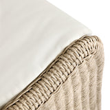 Blaire Outdoor Dining Chair - Vintage White - Arashi Salt | shipping 08/07/2026