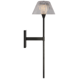 Featuring Blaze 19" Tail Sconce Bronze by Visual Comfort at Amethyst Home. Blaze 19" Tail Sconce in Bronze with Clear Crystal
Overall Dimensions: 5.75" L x 5.75" W x 19" HWeight : 5 lbs.. Amethyst Home provides interior design, new construction, custom furniture, and area rugs in the Scottsdale metro area