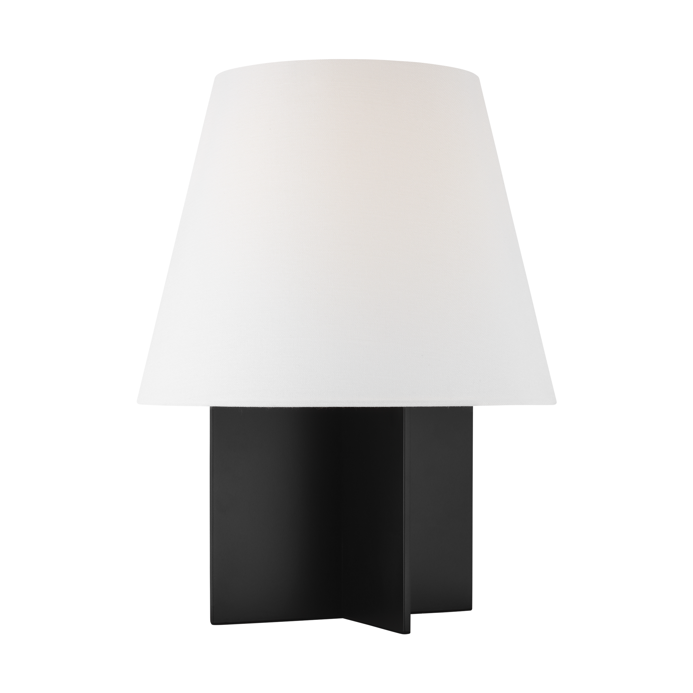 Featuring Blocco Small Table Lamp Midnight Black by Visual Comfort at Amethyst Home. Enhance your living space with the Blocco Small Table Lamp. The sleek and modern design boasts a sophisticated midnight black finish, adding a touch of elegance to any room. With its soft and warm lighting, this lamp creates a cozy atmosphere perfect for unwinding after a long day.
Overall Dimensions:. Amethyst Home provides interior design, new construction, custom furniture, and area rugs in the Miami metro area