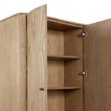 Boa 4-Door Cabinet - Sandy Mindi Veneer | shipping 12/10/2026