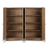 Boa 4-Door Cabinet - Sandy Mindi Veneer | shipping 12/10/2026