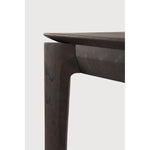 Featuring Bok Oak Brown Bench by Ethnicraft at Amethyst Home. Reminiscent of a goat's curved horns, the Bok collection combines sculptural elegance and contemporary crafting into a graceful and airy form. The Bok bench pairs well with the Bok dining table, but also as a stand-alone against a wall, in a hallway or at the end of a bed.Collection : BokFinish : VarnishedFloor Protect. Amethyst Home provides interior design, new construction, custom furniture, and area rugs in the Scottsdale metro area