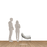 Brenna Sling Chair - Merino Porcelain | ready to ship!