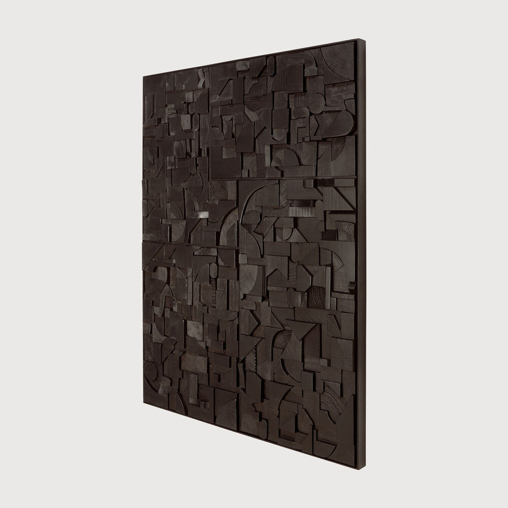 Featuring Bricks Wall Art by Ethnicraft at Amethyst Home. Combining sustainable practices with artwork, Bricks is truly a unique home decor collection. Individually handcrafted, no two pieces are exactly alike. Dimension, depth and intrigue are built within layers of the solid recycled woods and offcuts leftover from production.Collection : BricksFinish : VarnishedMain Materi. Amethyst Home provides interior design, new construction, custom furniture, and area rugs in the Salt Lake City metro area
