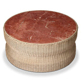Brixby Outdoor Coffee Table - Desert Marble | shipping 10/25/2026