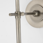 Featuring Bryant 27" Cordless Tail Sconce Antique Nickel by Visual Comfort at Amethyst Home. Bryant 27" Cordless Tail Sconce in Antique Nickel with Linen Shade
Overall Dimensions: 6.5" Lx 6.5" W x 26.75" H Weight : 3 lbs.. Amethyst Home provides interior design, new construction, custom furniture, and area rugs in the Dallas metro area