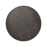 Bucco Round End Table - Black Faux Shagreen | shipping 12/15/2026
