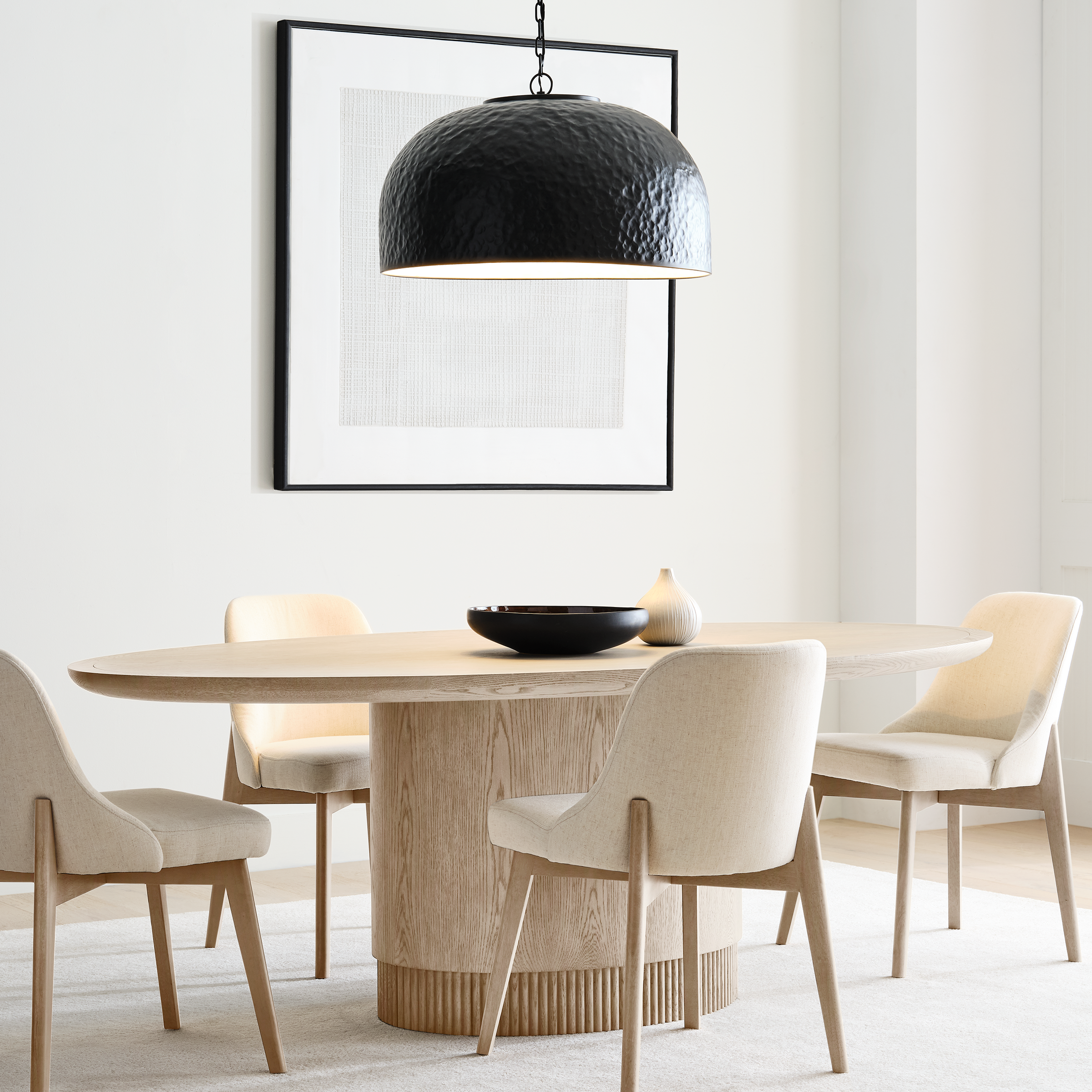 Featuring Buckner Medium Pendant Aged Iron by Visual Comfort at Amethyst Home. Add a touch of antique sophistication to your space with the Buckner Medium Pendant in Aged Iron. This elegant pendant is the perfect statement piece, providing both style and function with its charming vintage design. Illuminate any room with its warm, ambient lighting.
Overall Dimensions: 28" L x 28". Amethyst Home provides interior design, new construction, custom furniture, and area rugs in the Washington metro area