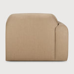 Featuring Bulky Light Sepia Modular Sofa by Ethnicraft at Amethyst Home. The Bulky celebrates simplicity and versatility in one cohesive form. Its mono-volume design, softened by rounded corners and accentuated with subtle stitching details, lends understated elegance to any space. The clean silhouette pairs with luxurious upholstery and thoughtful contours to provide lasting com. Amethyst Home provides interior design, new construction, custom furniture, and area rugs in the Alpharetta metro area