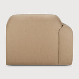 Featuring Bulky Light Sepia Modular Sofa by Ethnicraft at Amethyst Home. The Bulky celebrates simplicity and versatility in one cohesive form. Its mono-volume design, softened by rounded corners and accentuated with subtle stitching details, lends understated elegance to any space. The clean silhouette pairs with luxurious upholstery and thoughtful contours to provide lasting com. Amethyst Home provides interior design, new construction, custom furniture, and area rugs in the Alpharetta metro area