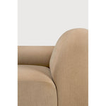 Featuring Bulky Light Sepia Modular Sofa by Ethnicraft at Amethyst Home. The Bulky celebrates simplicity and versatility in one cohesive form. Its mono-volume design, softened by rounded corners and accentuated with subtle stitching details, lends understated elegance to any space. The clean silhouette pairs with luxurious upholstery and thoughtful contours to provide lasting comfor. Amethyst Home provides interior design, new construction, custom furniture, and area rugs in the Houston metro area