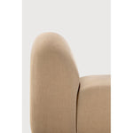 Featuring Bulky Light Sepia Modular Sofa by Ethnicraft at Amethyst Home. The Bulky celebrates simplicity and versatility in one cohesive form. Its mono-volume design, softened by rounded corners and accentuated with subtle stitching details, lends understated elegance to any space. The clean silhouette pairs with luxurious upholstery and thoughtful contours to provide lasting comfo. Amethyst Home provides interior design, new construction, custom furniture, and area rugs in the Portland metro area