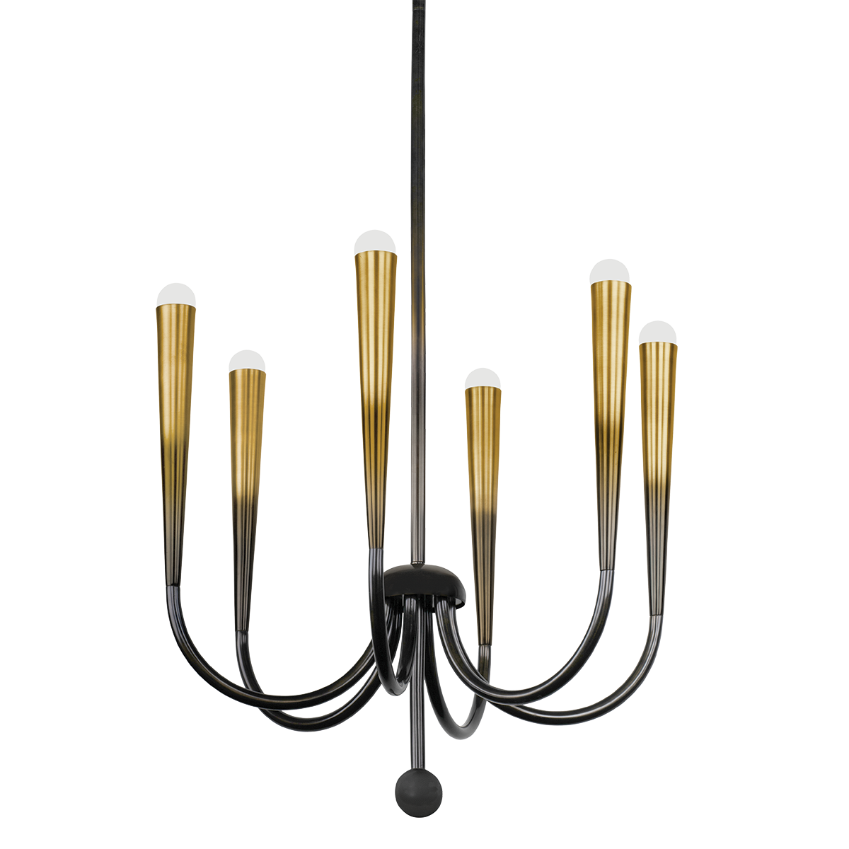 Adley Chandelier - Gradient Brass | ready to ship!