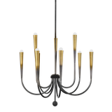 Adley Chandelier - Gradient Brass | ready to ship!