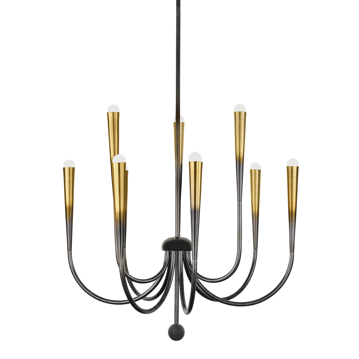 Adley Chandelier - Gradient Brass | ready to ship!