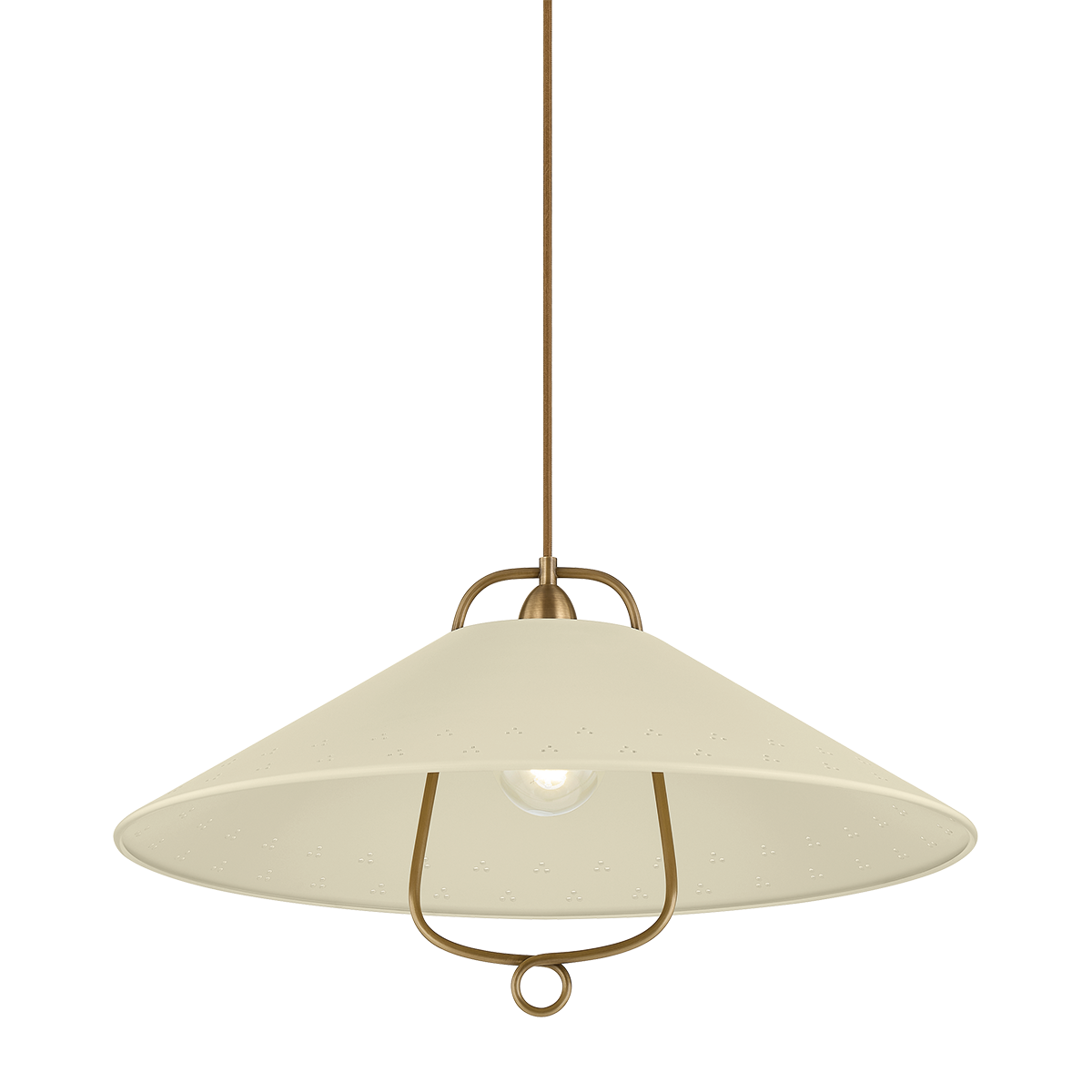 Pawley Pendant - Historic Bronze/Soft Sand | shipping 10/04/2025