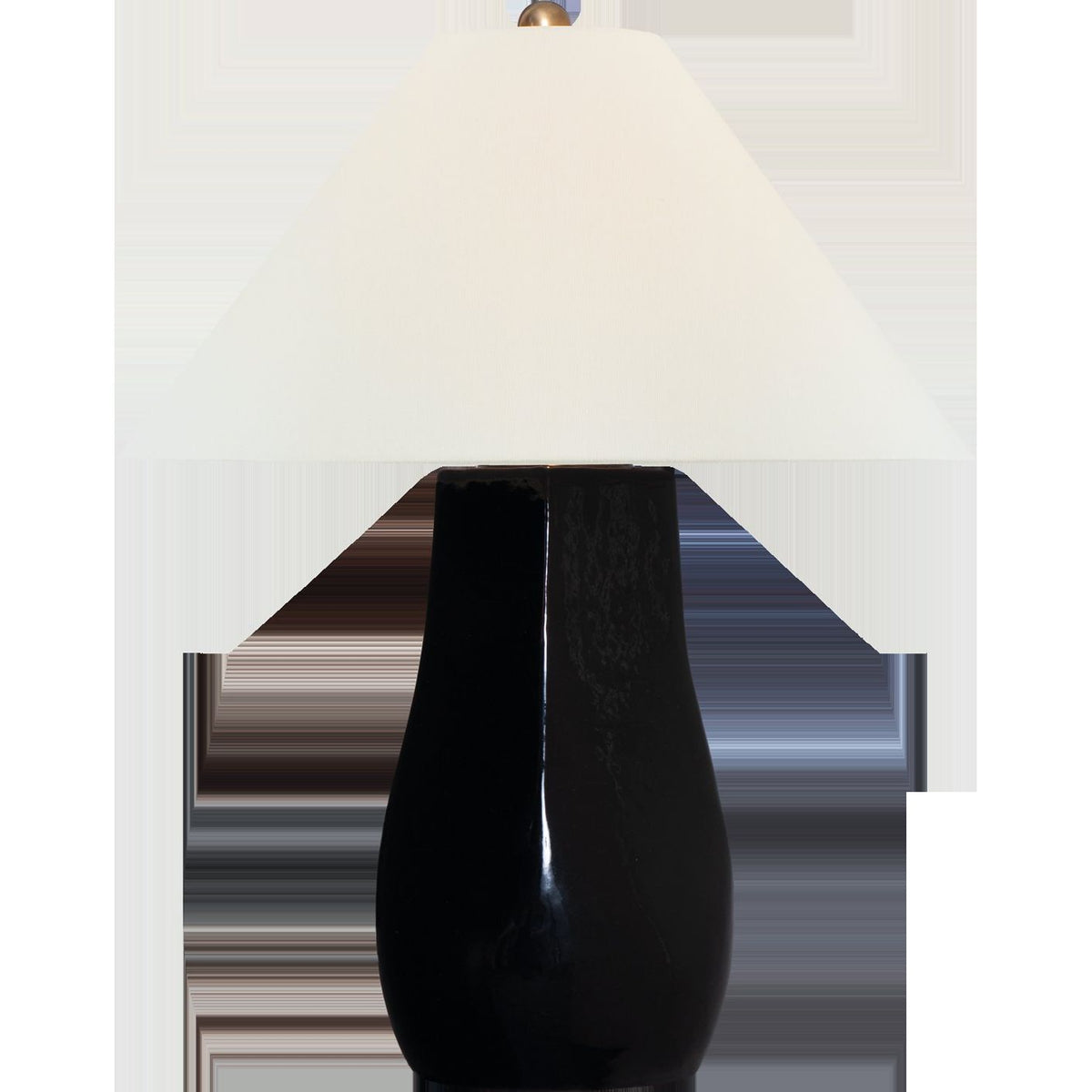 Cabazon 25" Raven Black Table Lamp | ready to ship!