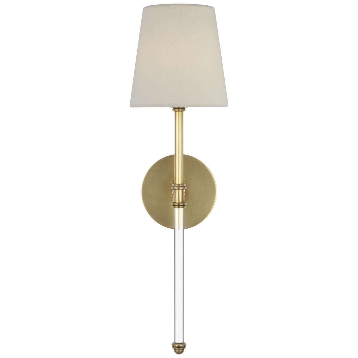 Camille 20" Cordless Sconce Hand-Rubbed Antique Brass | shipping 11/20/2025