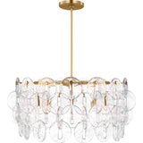Candace 27 Chandelier - Burnished Brass