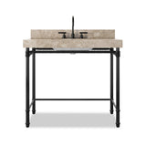 Cassia Washstand-40" - Textured Dark Bronze | shipping 10/25/2026