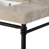 Cassia Washstand-40" - Textured Dark Bronze | shipping 10/25/2026