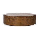 Caya Large Coffee Table - Caramel Burl | shipping 10/10/2026