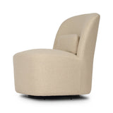 Cersei Swivel Chair - Merida Taupe | shipping 12/25/2026