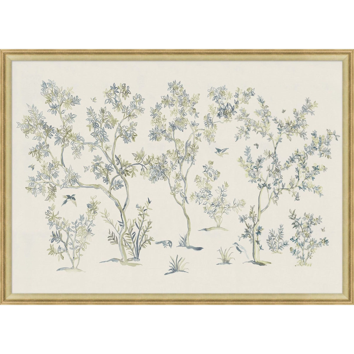 Chinoiserie Forêt 1 Art | expédition le 10/01/2024