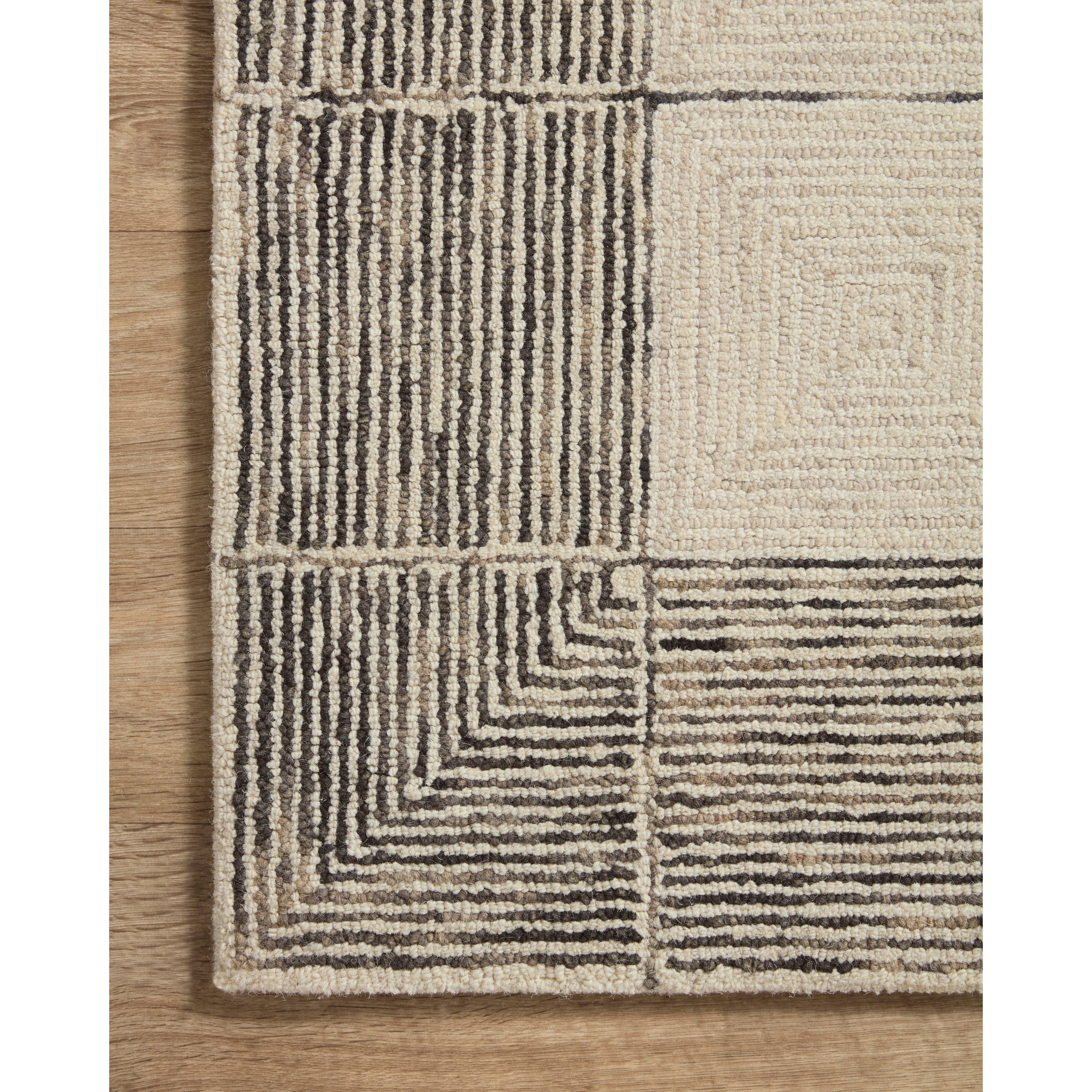 Featuring Chris Loves Julia x Loloi Francis Cream / Black Runner by Loloi at Amethyst Home. The unboring neutral. Picture perfect — we love the way this rug frames your furnishings.
It’s no coincidence that the pattern of the Francis Cream / Black rug for Chris Loves Julia x Loloi may remind you of tilework—it’s based on favorite flooring patterns of the couple, from tilework to parquet floor. Amethyst Home provides interior design services, furniture, rugs, and lighting in the Chicago metro area.