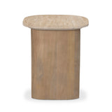 Christopher End Table - Taupe Travertine | shipping 10/25/2026