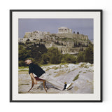 Civilized Snooze by Slim Aarons - Black Maple