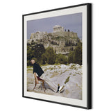Civilized Snooze by Slim Aarons - Black Maple
