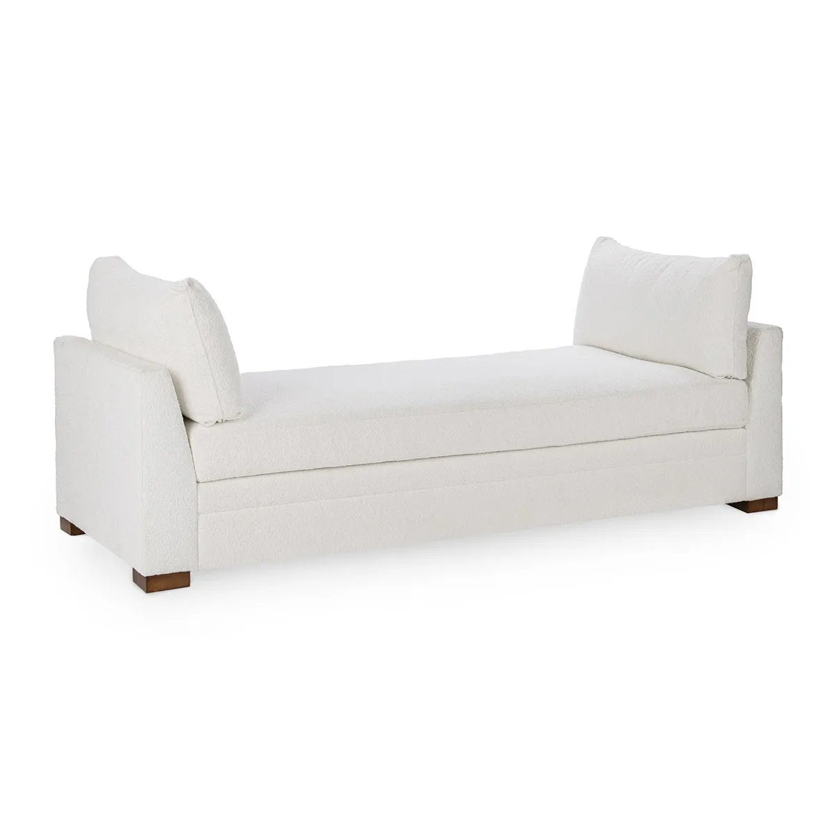 Audrey Upholstered Daybed Rise - White