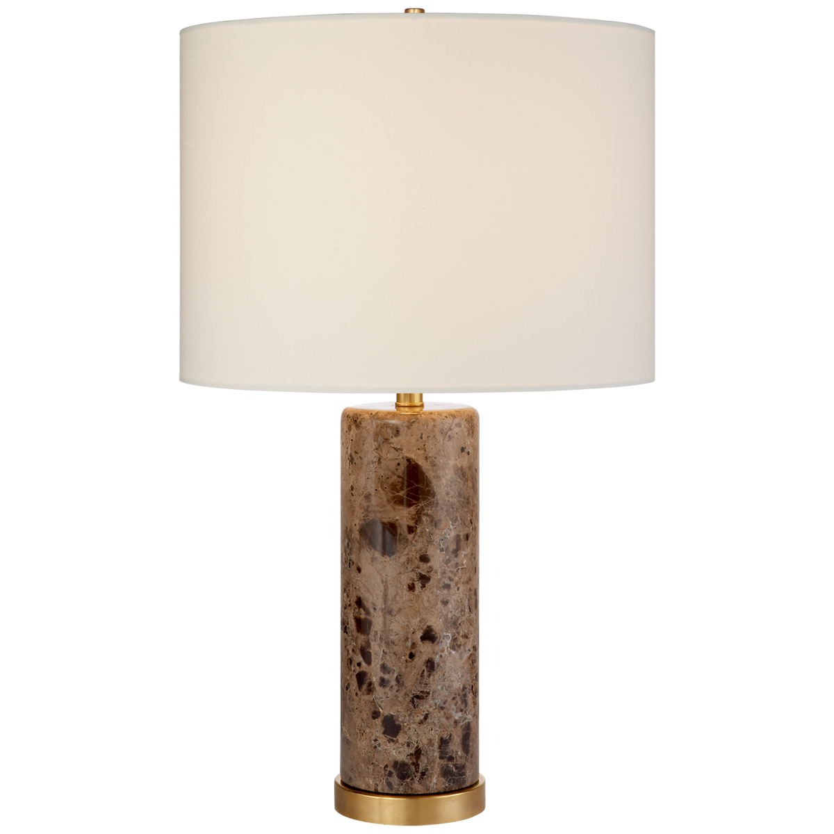 Cliff Table Lamp Brown Marble | ready to ship!